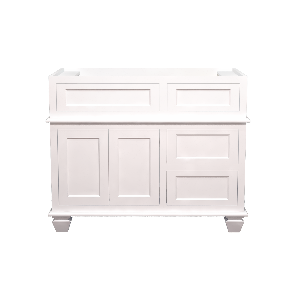 Series D 42&quot; Vanity - Drawers Right