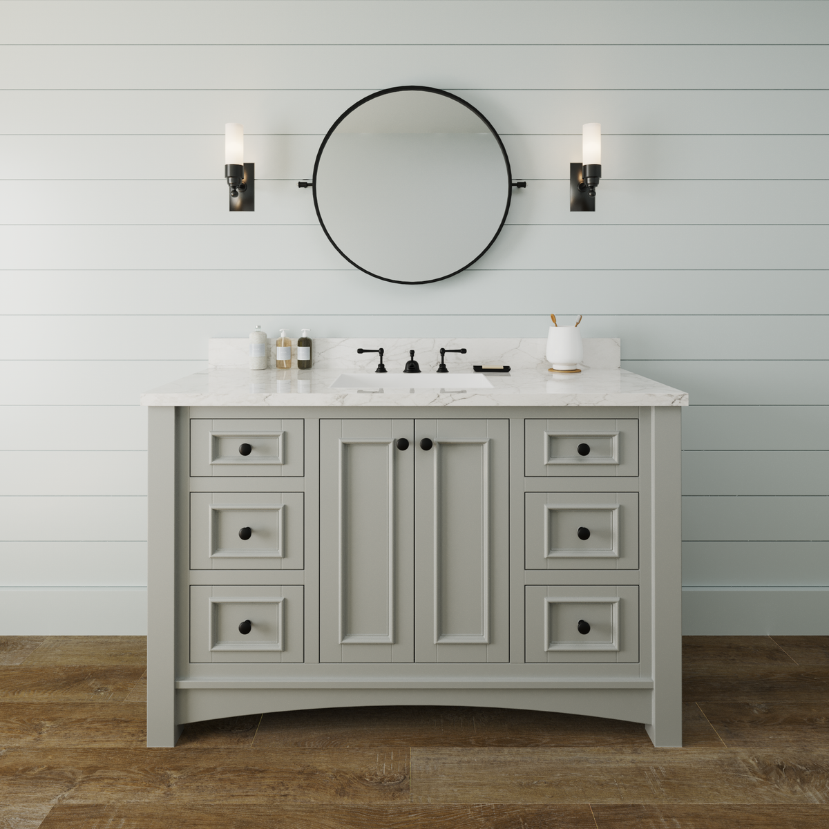 Series A 39&quot; Vanity - Drawers Left